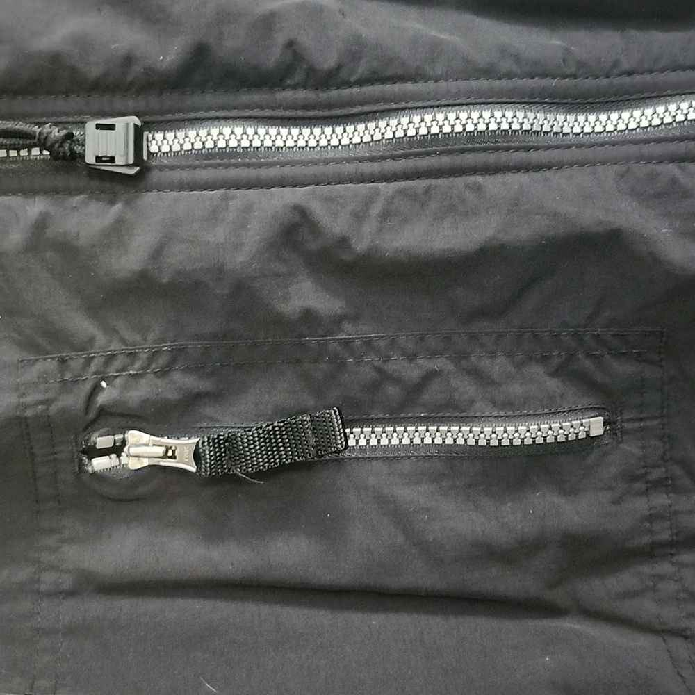Verizon Wireless Black and Gray Reversable Fleece Jacket By Dunbrooke. - Picture 5 of 16
